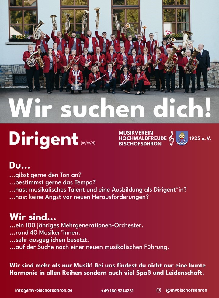 Dirigent Bischofsdhron 2025